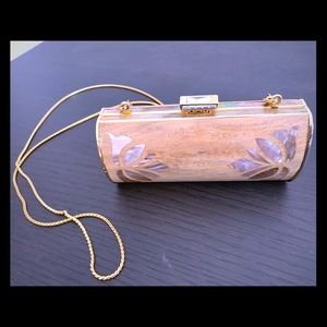 Judith Leiber evening clutch.  never used!